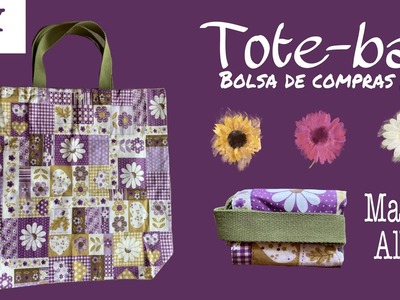 DIY | TOTE BAG (BOLSO DE COMPRAS) | MAMÁ ALBA