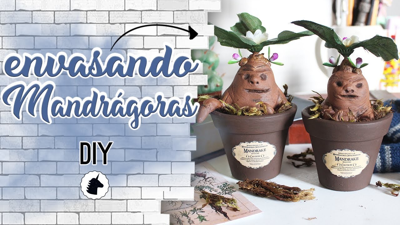 Mandrágoras | DIY Harry Potter