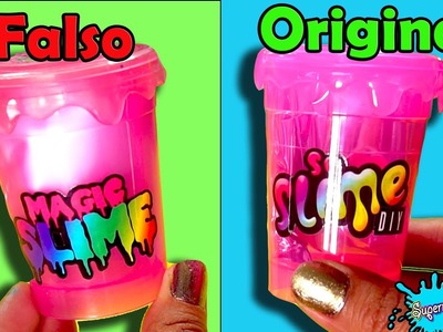 Original VS Falso: So Slime DIY - Supermanualidades