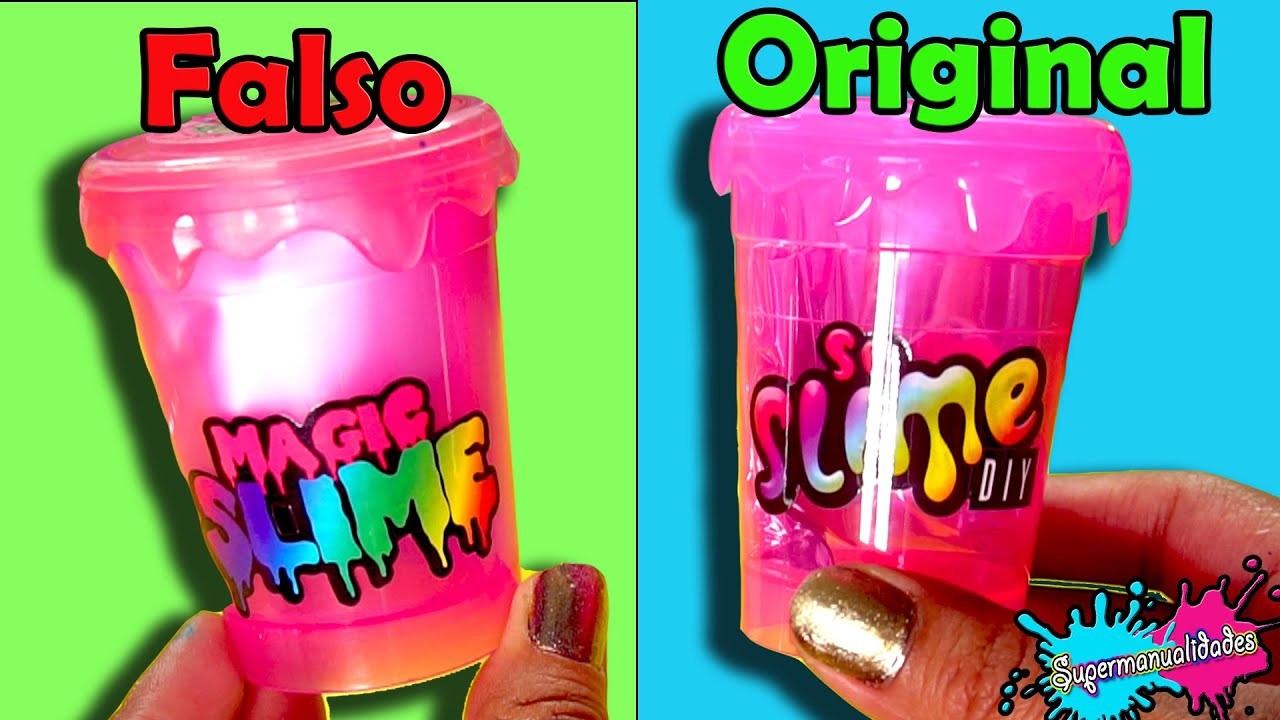 Original VS Falso: So Slime DIY - Supermanualidades