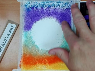 Pintar un árbol de flor de cerezo rosa  - Técnica de pintura | Paint a tree | Painting technique