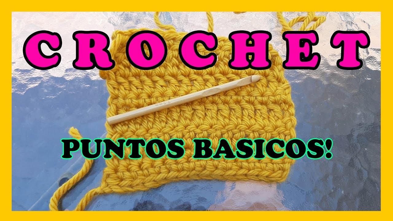 Puntos básicos de Crochet I