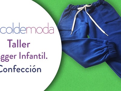 TALLER: Patronaje y Confección de PANTALÓN JOGGER INFANTIL - DIY (Video 2 de 2) #quédateencasa