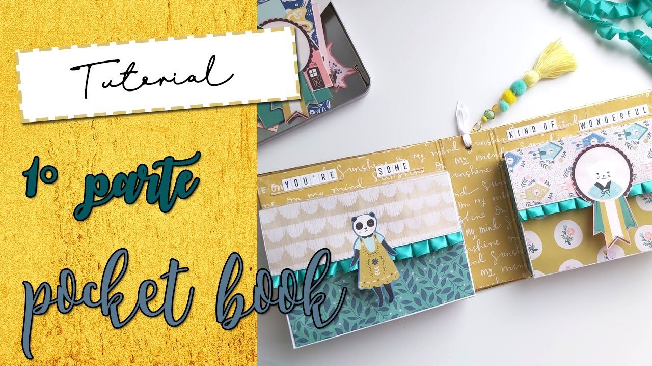 TUTORIAL: 1ºPARTE | POCKET BOOK | SCRAPBOOK | SNAIL MAIL + adiós a mi trípode :(