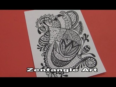 Zentangle Art, figuras increíbles y fáciles.
