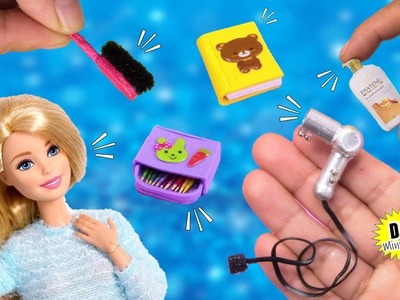 ???? DIY: 7 Manualidades e IDEAS para hacerle a la Muñeca Barbie en esta cuarentena! #QuedateenCasa