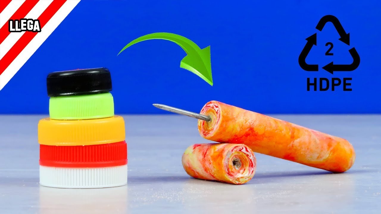 ???? El Mejor Truco con Tapones de Plástico - Creative Ideas with Plastic Bottles