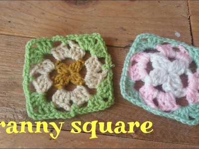 Granny square crochet