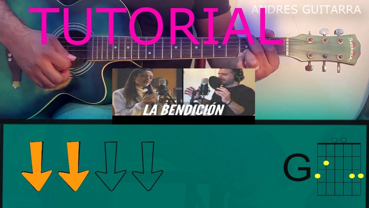 LA BENDICIÓN (The blessing español) Guitarra TUTORIAL - Evan Craft.Kari Jobe. Elevation Worship.