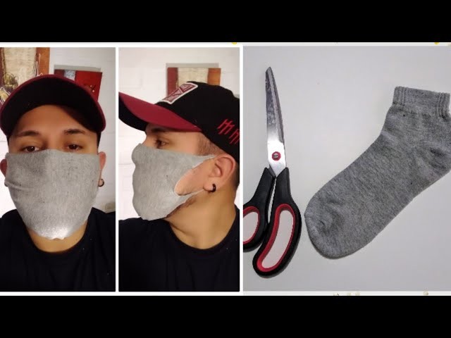 Tapabocas SIN Hilo ni Agujas Mascarilla de Emergencia Fácil - Emergency Face Mask at home DIY