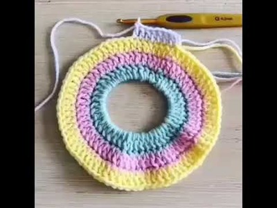 Arco Iris a crochet paso a paso