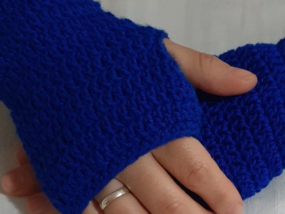 Como hacer guantes en crochet