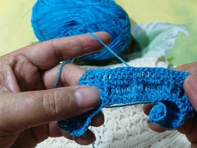 Como tejer puntada de vestido para niña Sonia R.A.