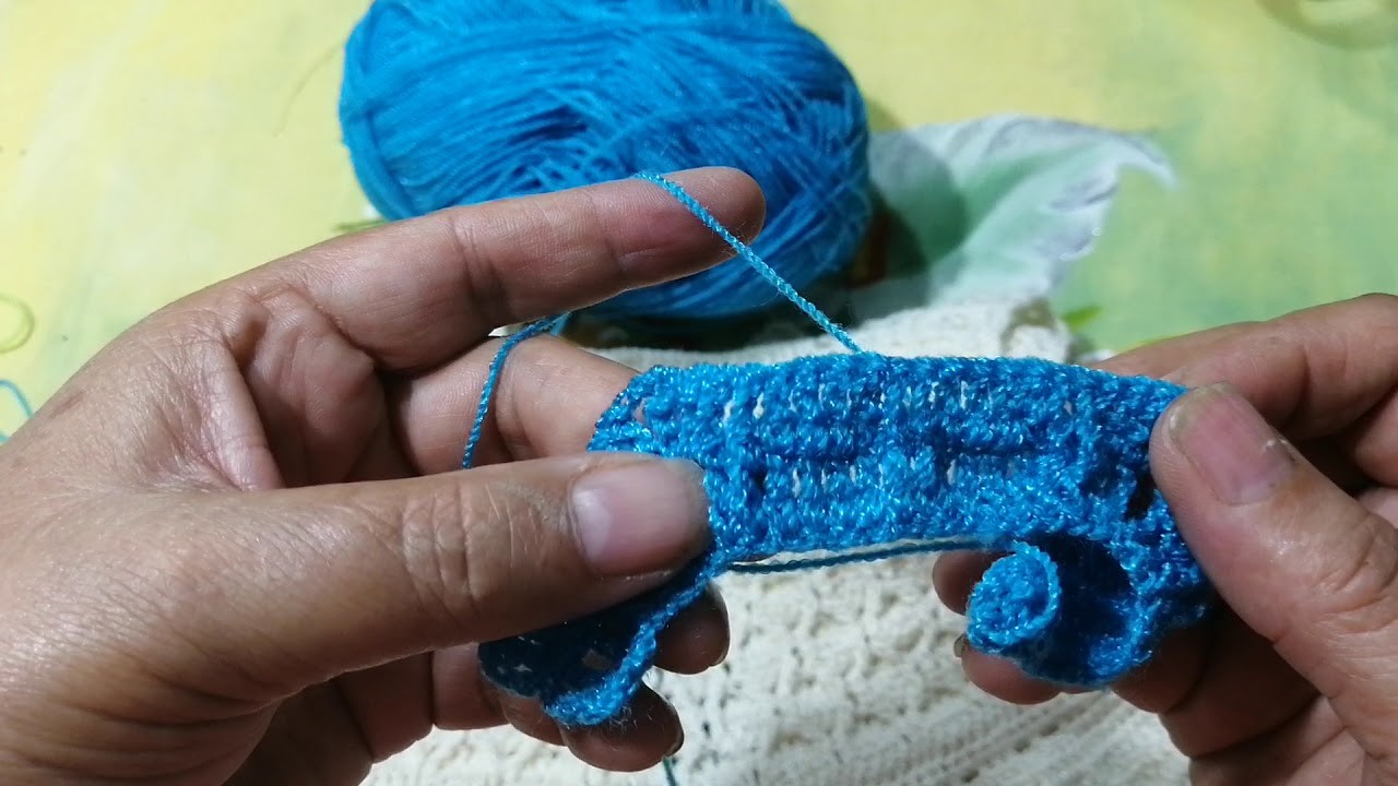 Como tejer puntada de vestido para niña Sonia R.A.