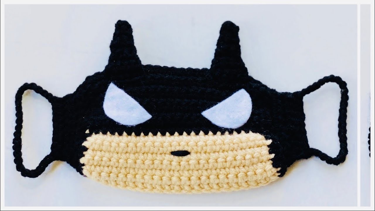 Cubreboca tejido a crochet fácil y rápido de realizar.#cubreboca #barbijo #tapabocas #crochet