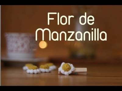 Flor de Manzanilla a crochet - Paso a paso (flower of chamomillie)