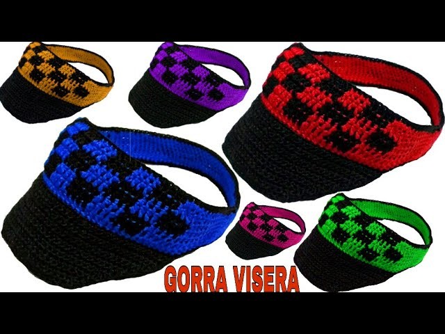 Gorras para PLAYA fácil y rápido de tejer *Paso A Paso*