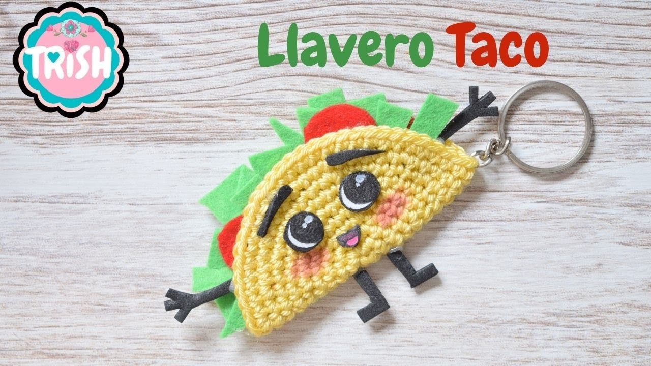 ????LLAVERO DE TACO???? -  FÁCIL -  RAPIDÍSIMO????????