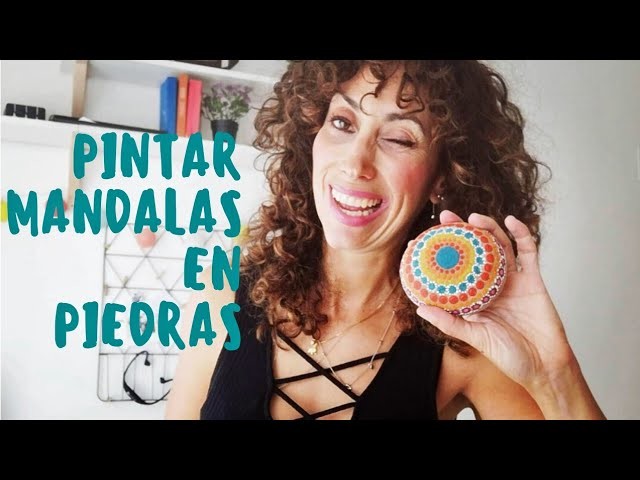 Mandalas en piedra paso a paso - Manualidades