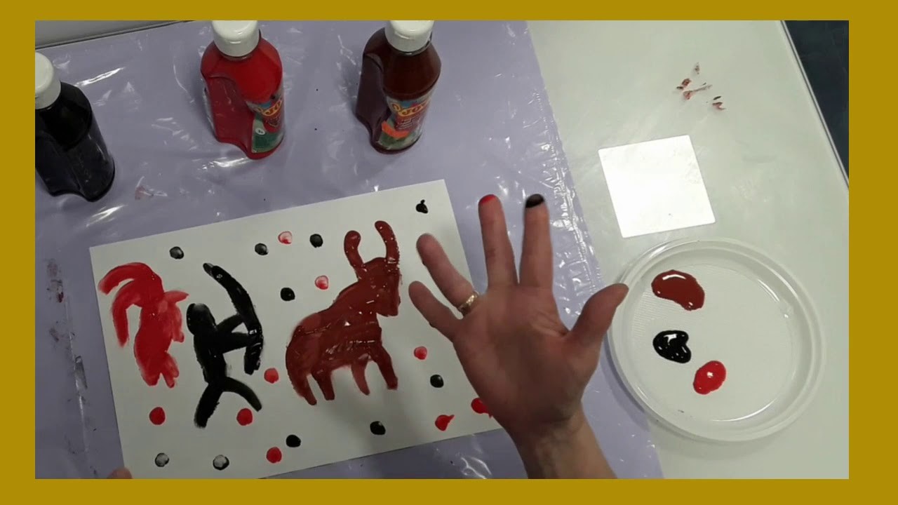 Manualidad  Arte Rupestre