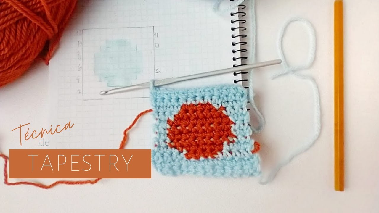 TAPESTRY crochet, como se hace PASO A PASO
