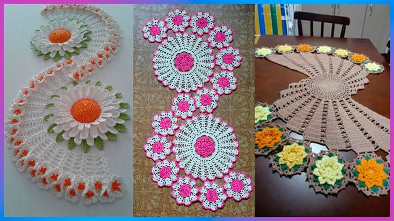 Tapetes tejidos a crochet para la decoración de tu hogar