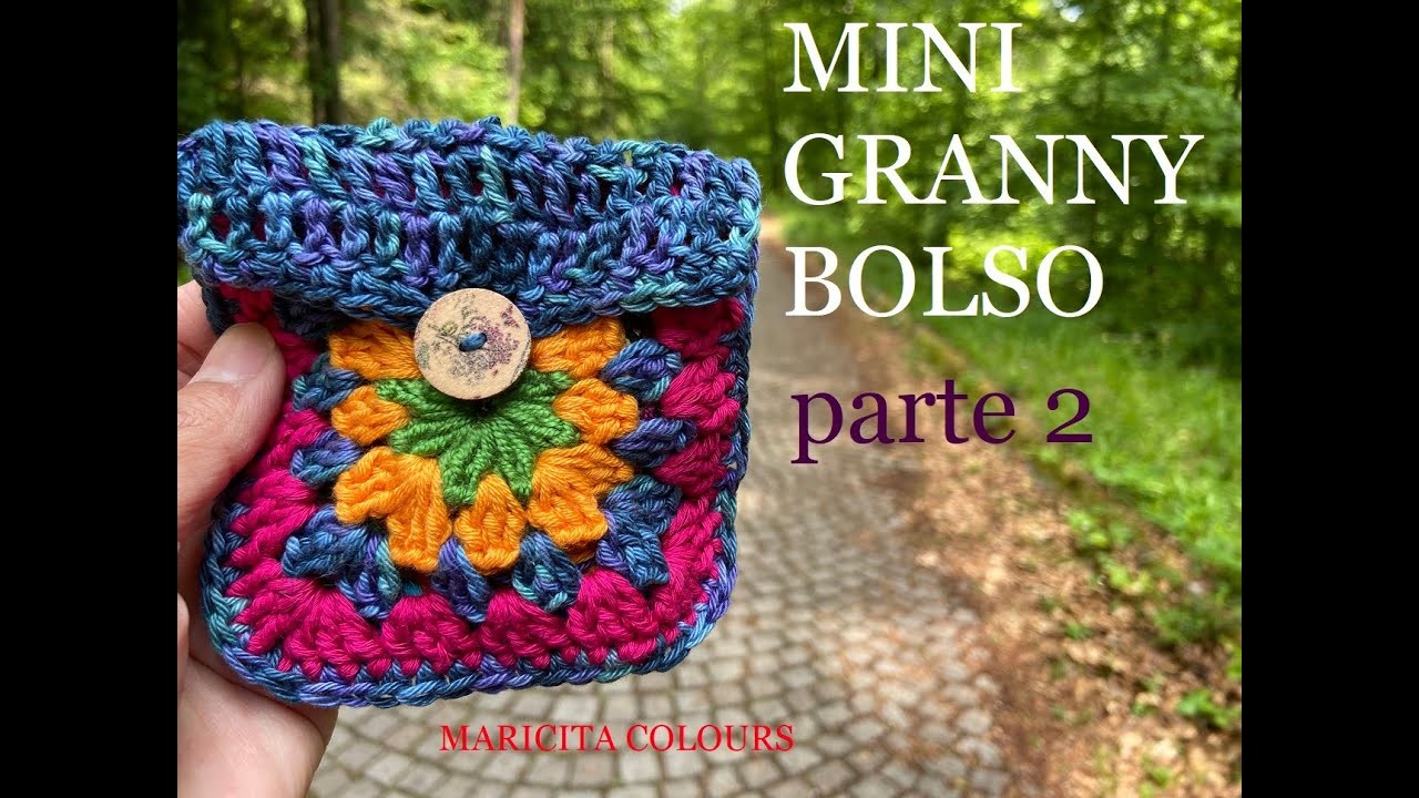 Tejer Relaja con Maricita Mini Bolso parte 2 por Maricita Colours