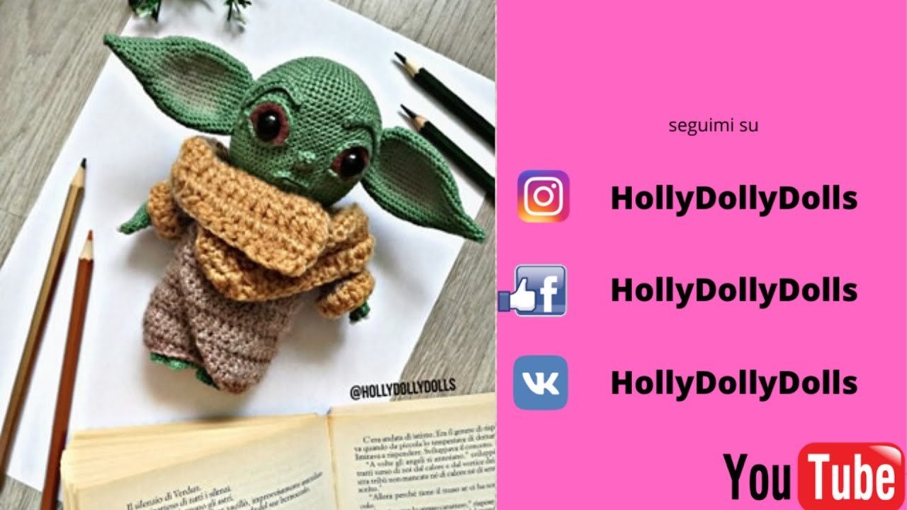 TUTORIAL - baby Yoda--parte 2 di 2