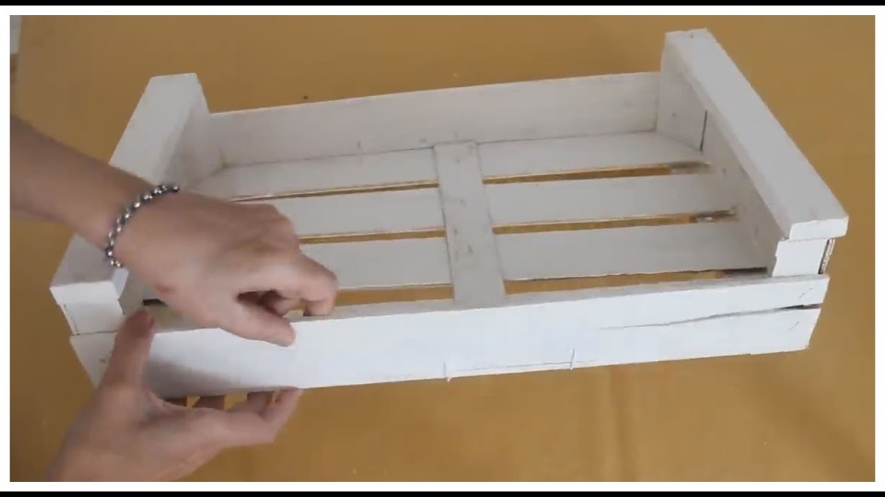 ♻ 3 Ideas reciclando cajones de madera - Reciclaje - Manualidades fáciles ???? - DIY - Arte en casa