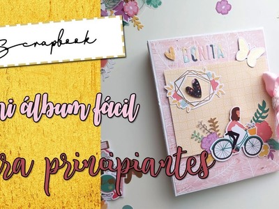 ÁLBUM SCRAPBOOK PARA PRINCIPIANTES | FÁCIL | CON LA COLECCIÓN BONITA DE MINTOPÍA