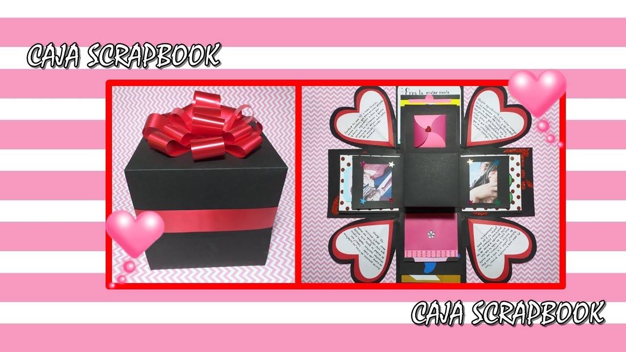 CAJA SCRAPBOOK.VIDEO NO TUTORIAL-ANA ALVROND