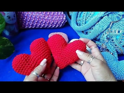 Corazón a Crochet Fácil y Rápido!!