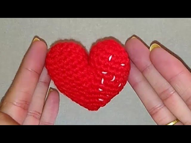 Corazón a crochet
