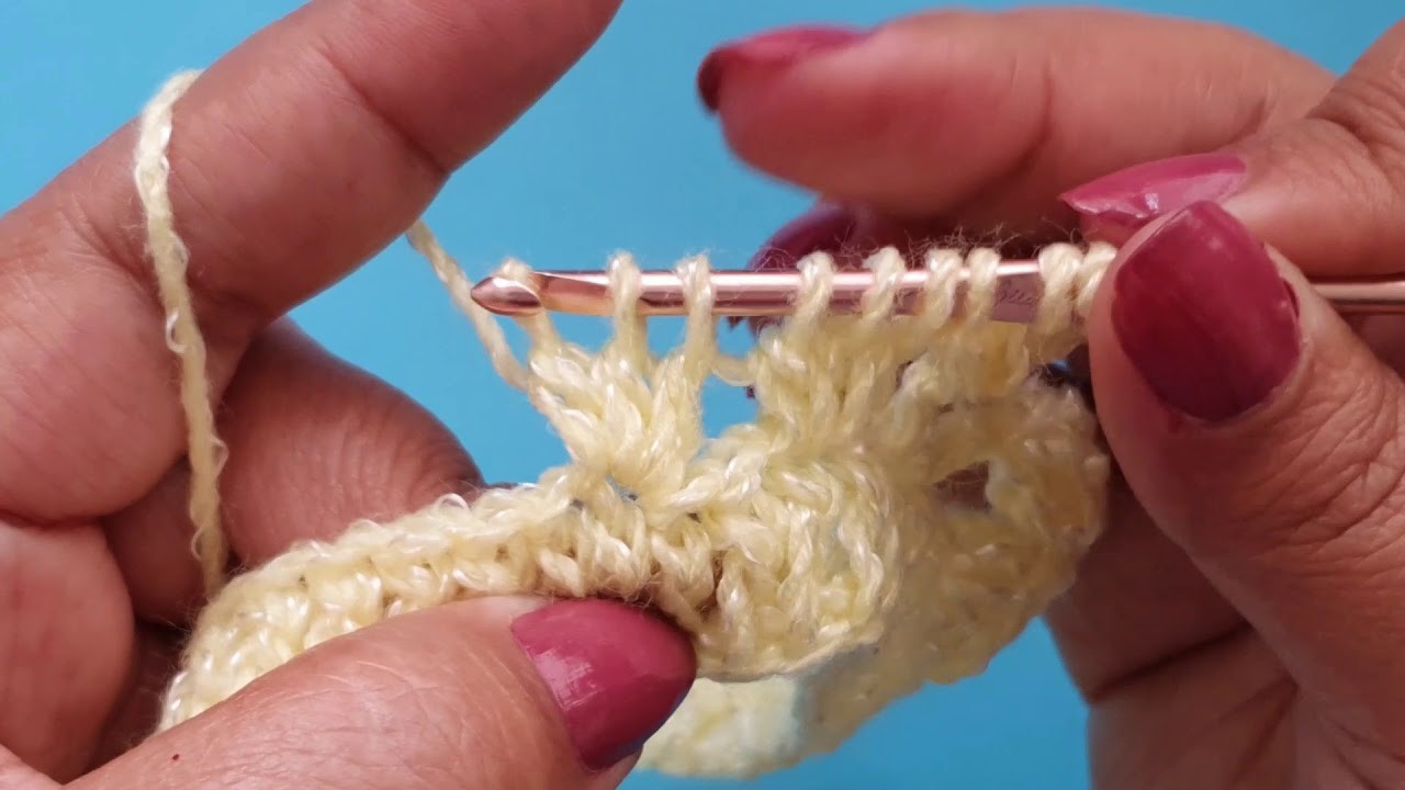 Descubre hermoso tejido - crochet - paso a paso