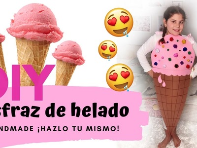 DIY ???? Disfraz de helado ¡hazlo tu mismo! | evaevuxxy Carnaval  ♥