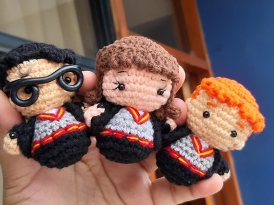 Harry Potter Ron Hermione Amigurumi A Crochet - Parte 1 Cuerpo