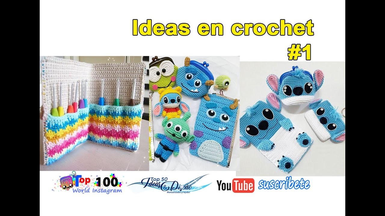 Ideas En Crochet #1 para Inspirarte!!
