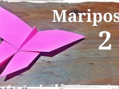 Mariposa de Papel 2 - Origami
