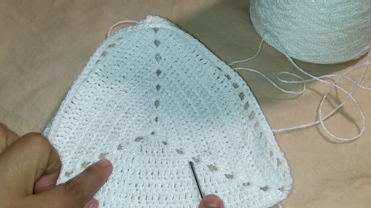 Top tejido para verano a crochet