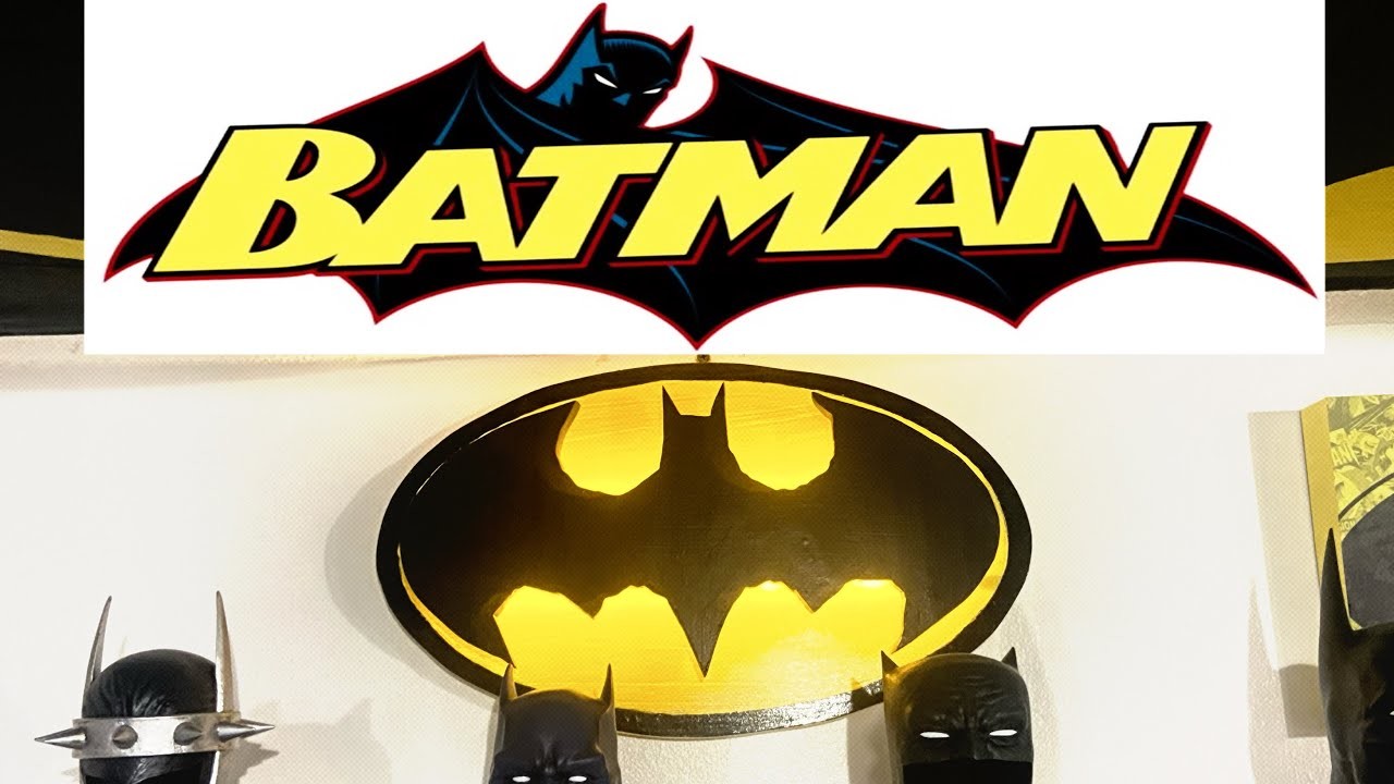 Tutorial Lámpara de Batman en madera. DIY Wooden Batman Lamp. #DIY #WOODENBATMANLAMP