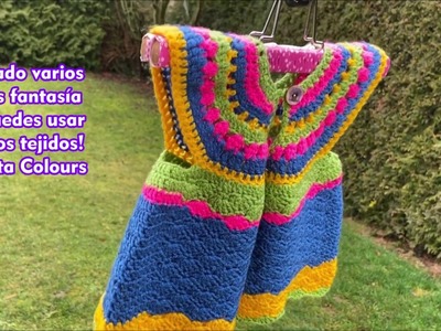Vestido Salma a Crochet Tutorial Aquí abajo por Maricita Colours