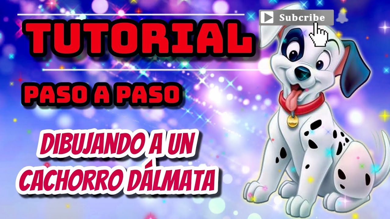 COMO DIBUJAR A CACHORRO DÁLMATA || TUTORIAL PASO A PASO | how to draw dalmatian puppy