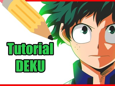 Como Dibujar a DEKU paso a paso FACIL ???? ???? ????