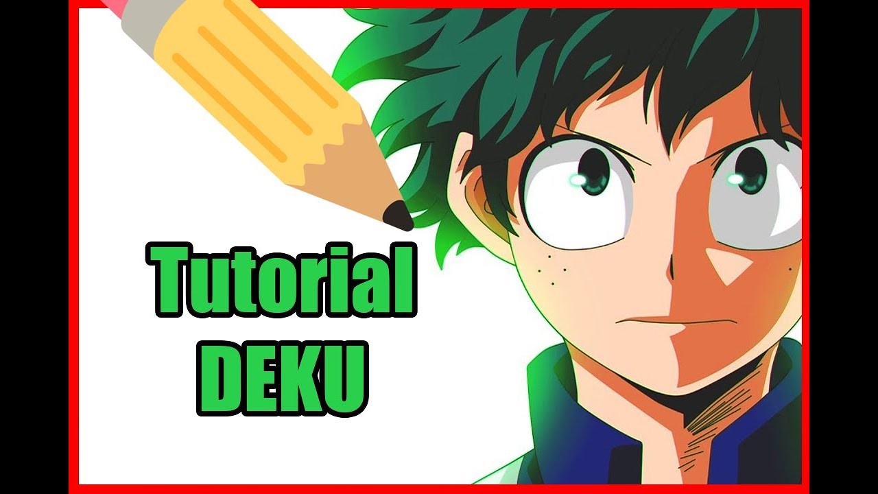 Como Dibujar a DEKU paso a paso FACIL ???? ???? ????