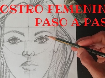 COMO DIBUJAR ROSTRO FEMENINO