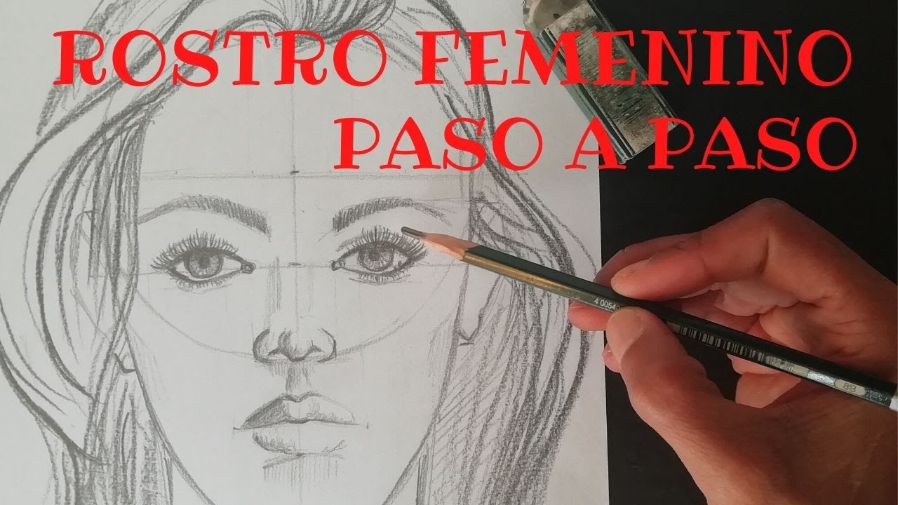 COMO DIBUJAR ROSTRO FEMENINO