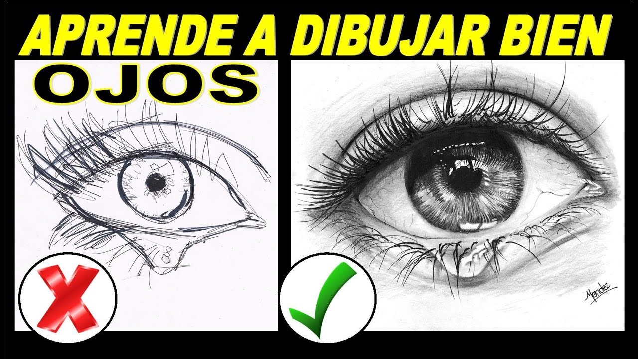 Como dibujar un OJO hiperrealista con lápiz paso a paso (Tutorial bien explicado) How to draw an eye