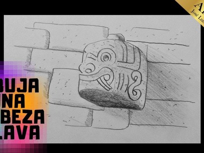 ¿Como dibujar una CABEZA CLAVA? | How to draw a CABEZA CLAVA?