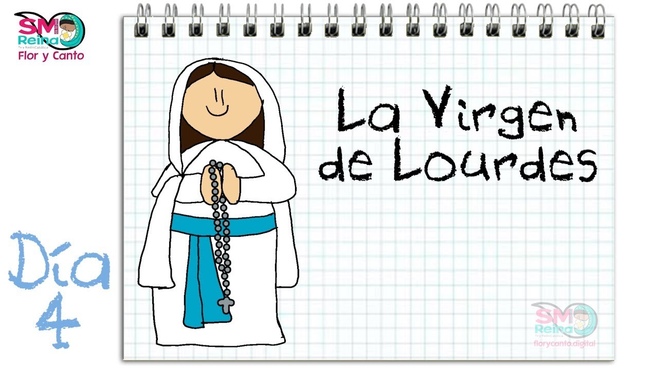 Los Vestidos de María 4. La Virgen de Lourdes