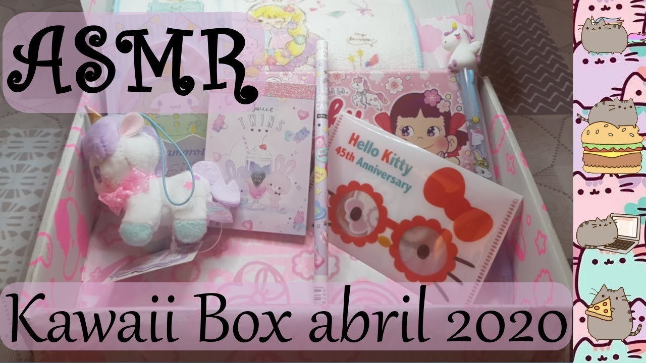 ASMR (Español): Kawaii Box de abril de 2020
